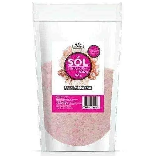 Dr Gaja Himalayan salt 500g - himalayan pink salt