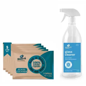 Ecosys Glass Cleaner | 2X More Shine | Streak-free Shine