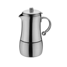 Elements 6 Cup Espresso Maker, Satin Finish