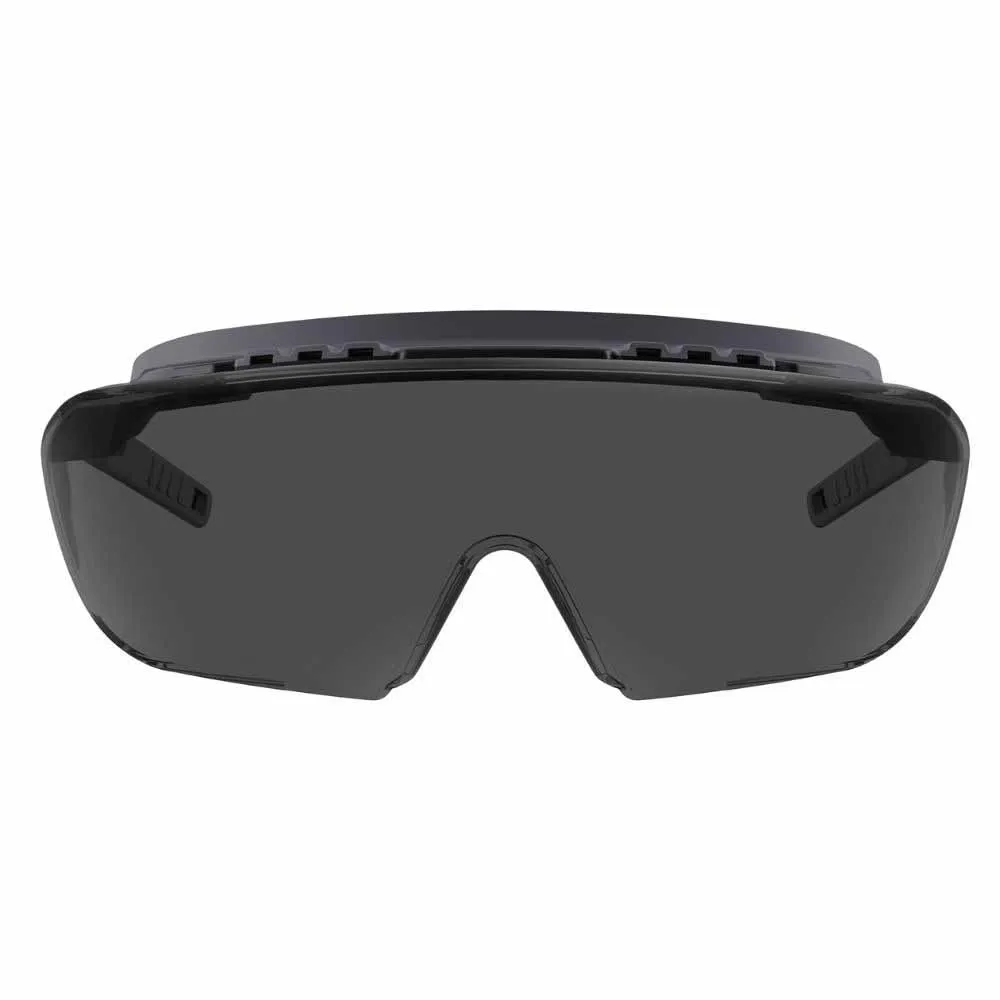 Ergodyne 55105 OSMIN Matte Black Frame Smoke Lens Safety Glasses Sunglasses