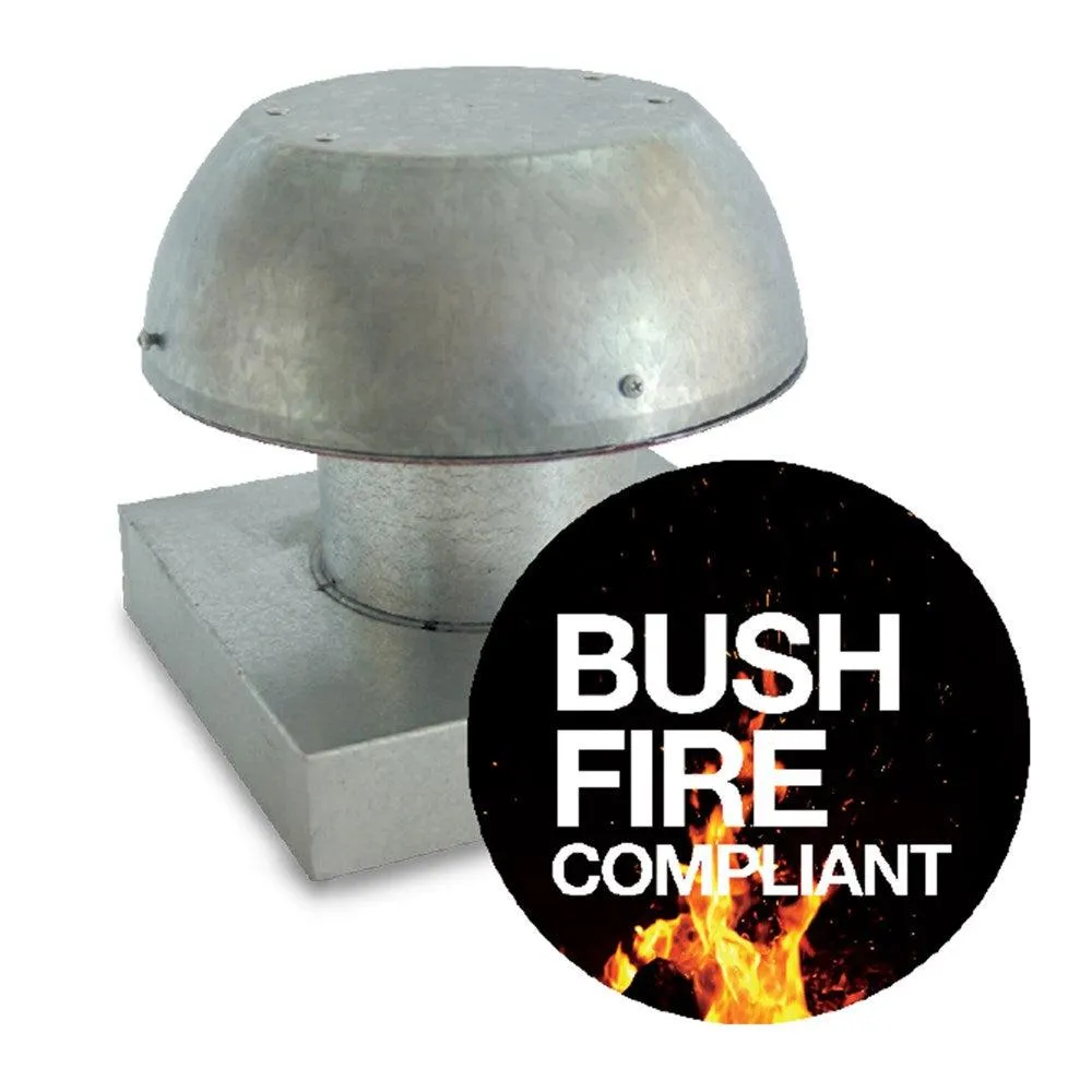 Ezifit Thru Roof Exhaust Fan BAL-40 Series with Bushfire Compliance