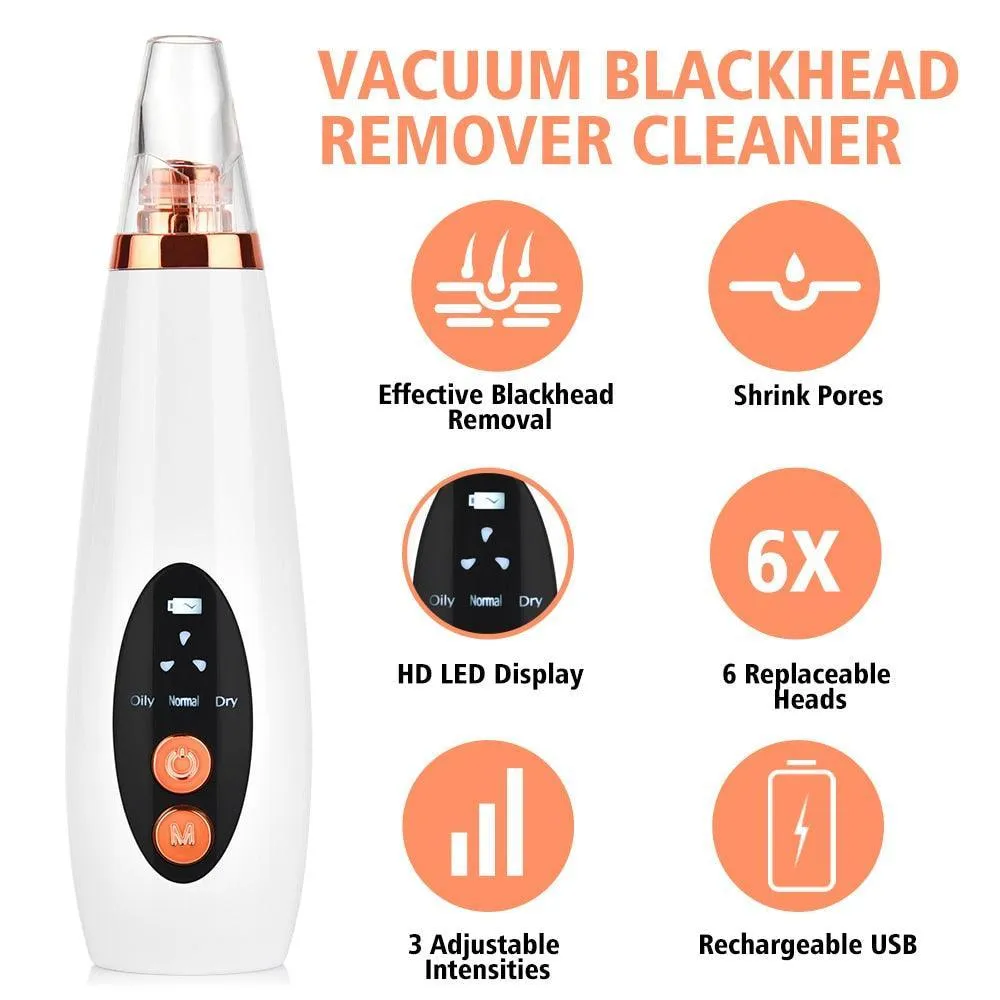 Facial Pore Cleaner Blackhead Remover Vacuum Suction Cleaner Pore Acne