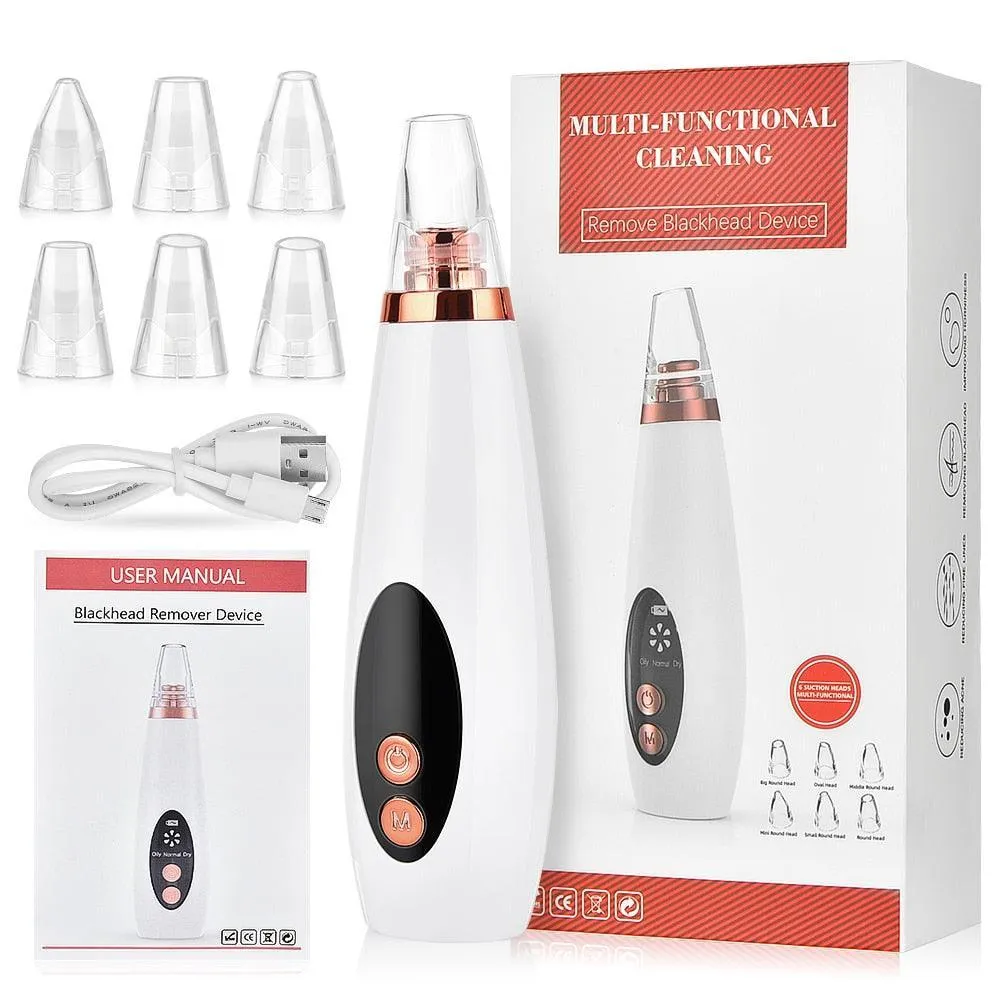 Facial Pore Cleaner Blackhead Remover Vacuum Suction Cleaner Pore Acne