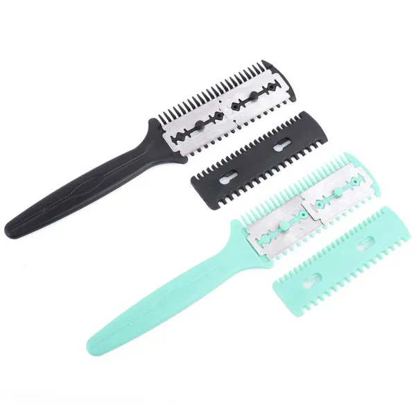 Fine Lines UK Hair Razor Comb - Pack of 2 (399-01)