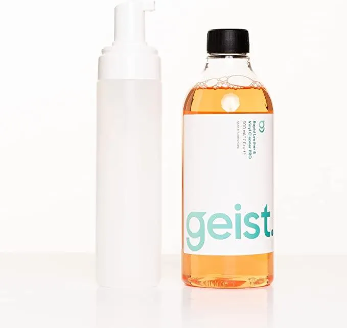 GEIST | Rapid Pro 500 Professional-Grade Leather Cleaner for Tough Stains and Contaminants