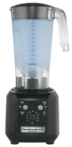 Hamilton Beach HBH450 The Tango Commercial Bar Blender - 48 Oz/1.4L, 1 HP