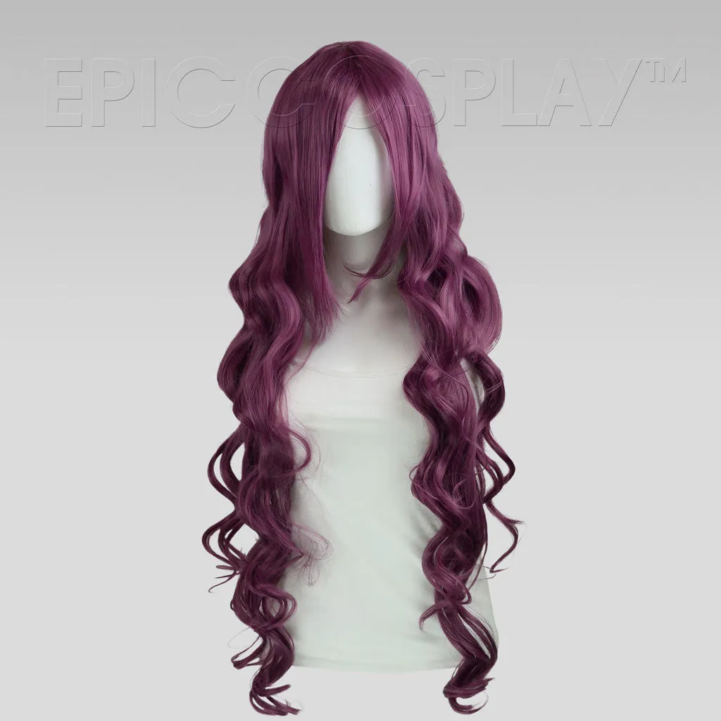 Hera - Dark Plum Purple Wig