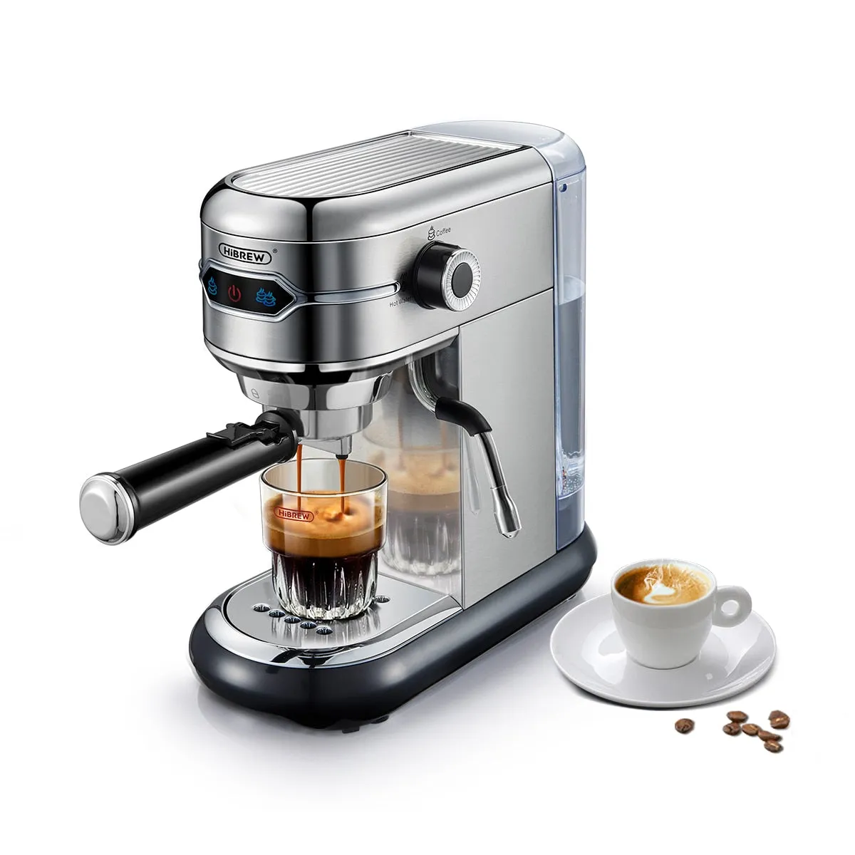 HiBREW Coffee Maker Cafetera Capuccino