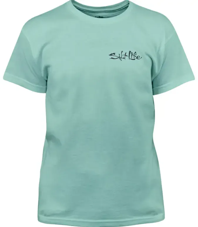 Hook Line and Sinker Fade Youth Tee - Salt Life