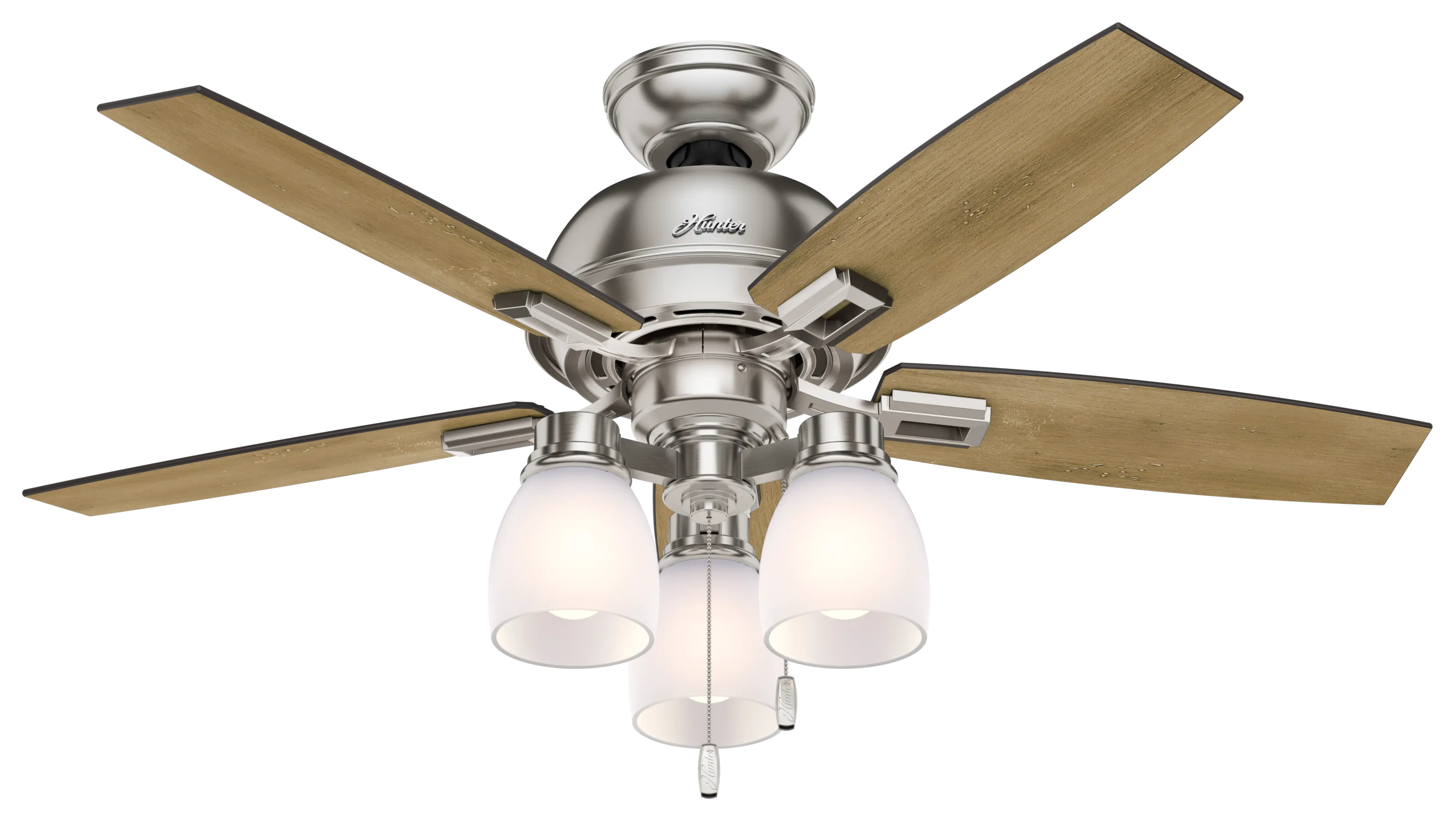 Hunter 44 inch Donegan Ceiling Fan with LED Light Kit and Pull Chain