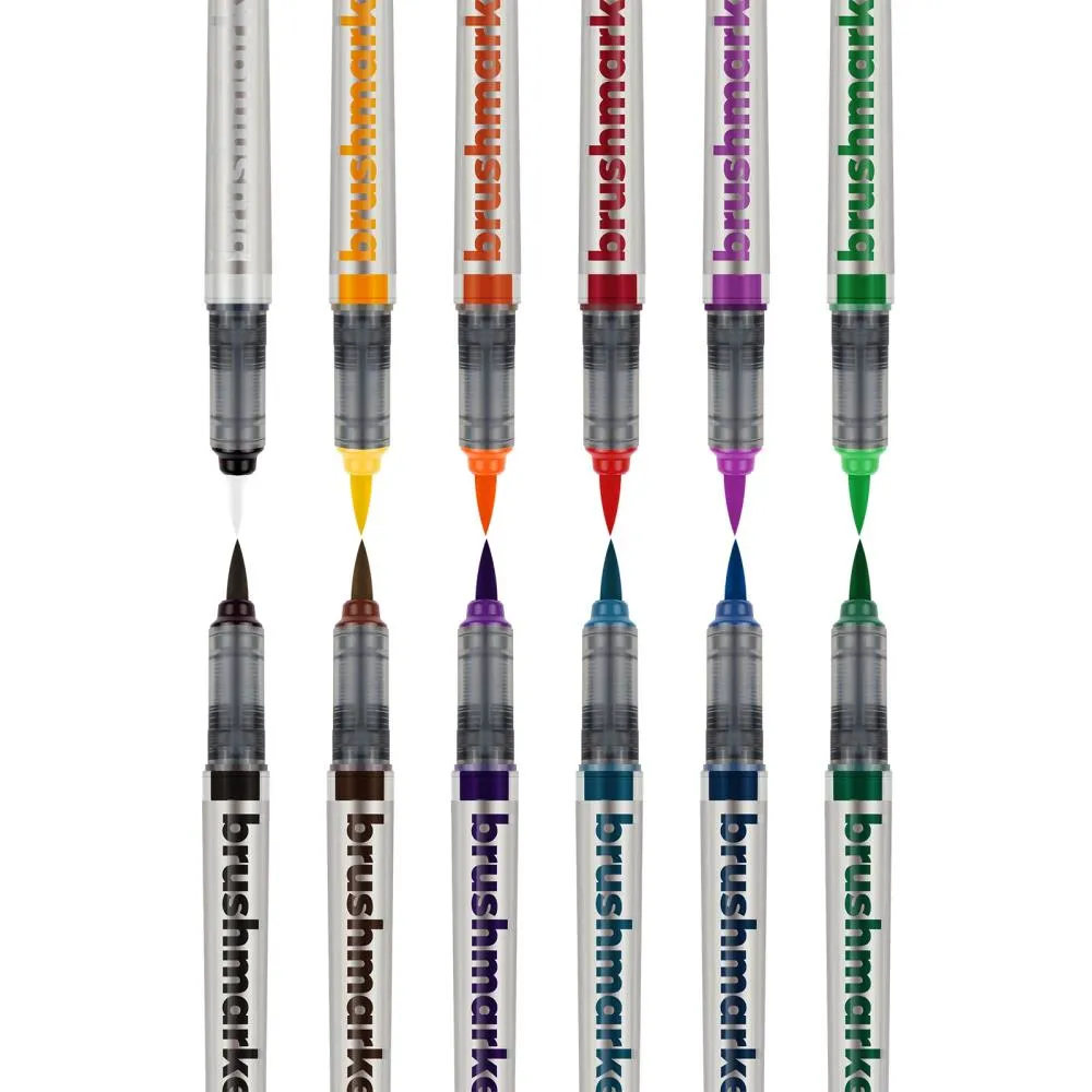 Karin Brushmarker Pro 12 pack  Basic Colours   Blender