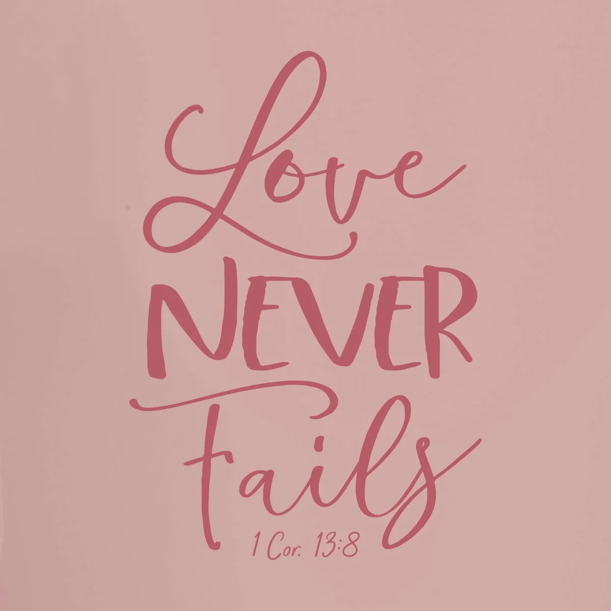 Kerusso 15 oz Stainless Steel Mug With Handle Love Never Fails