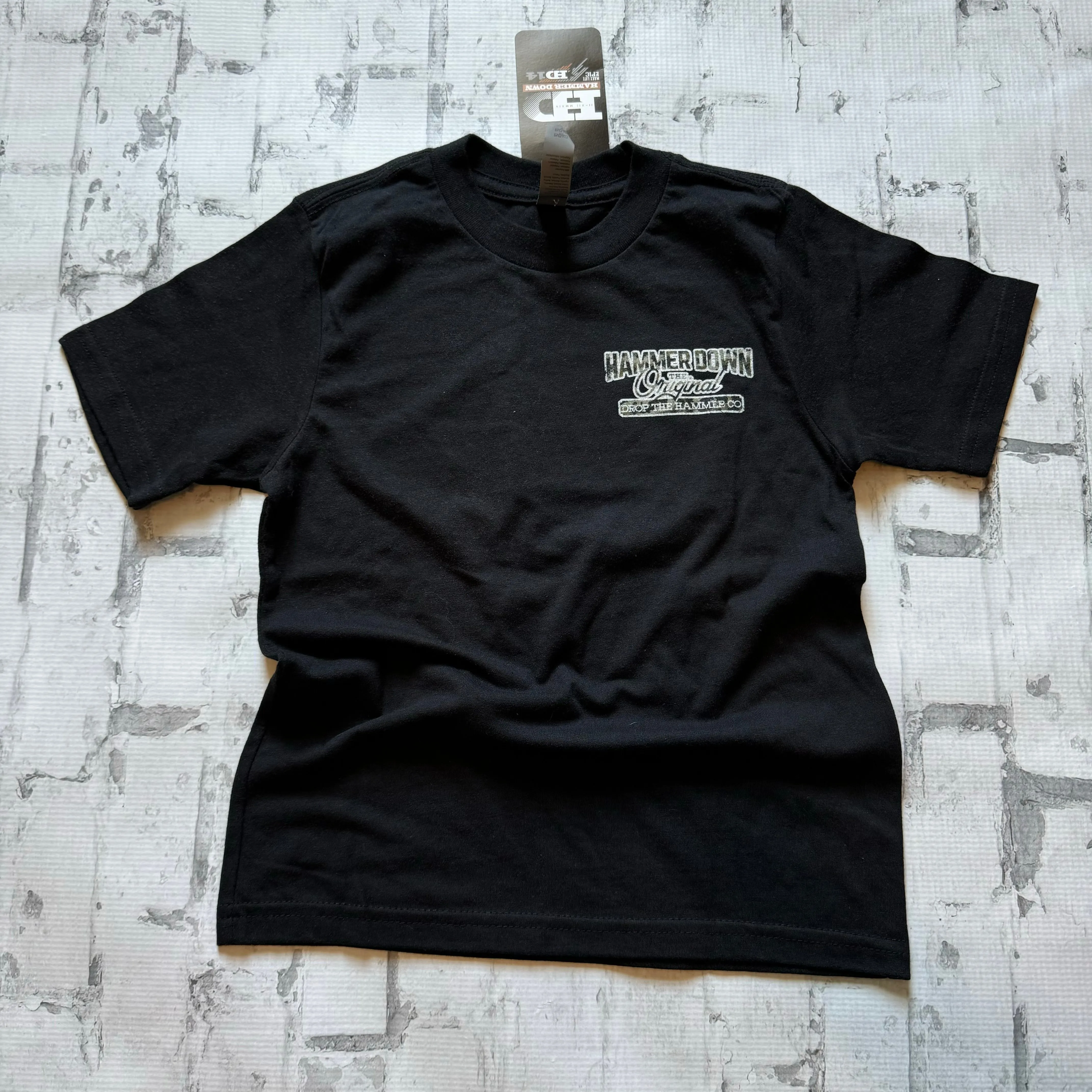 KIDS Hammer Down "OG DTH" Short Sleeve T-shirt - Black