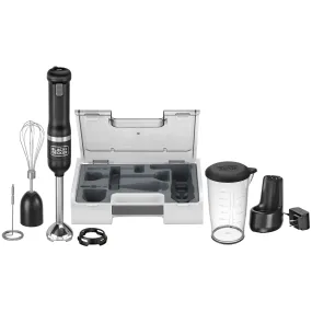 kitchen wand™ Cordless Blender 3 in1 Kitchen Multi-tool, Black