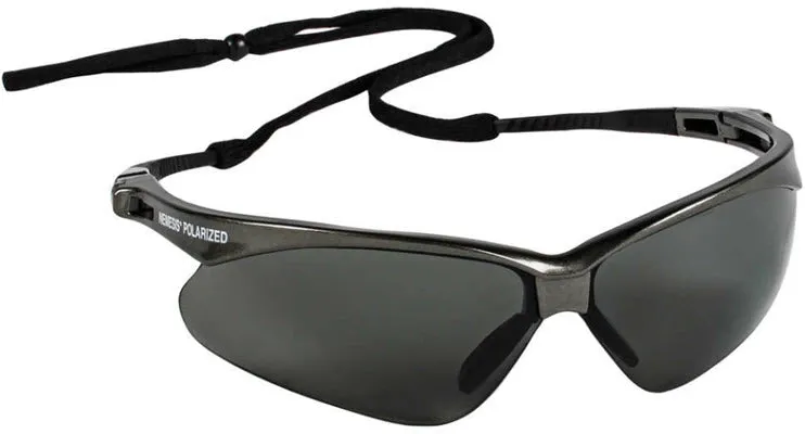 KleenGuard Nemesis Safety Spectacle - Smoke Polarized Lens 28635