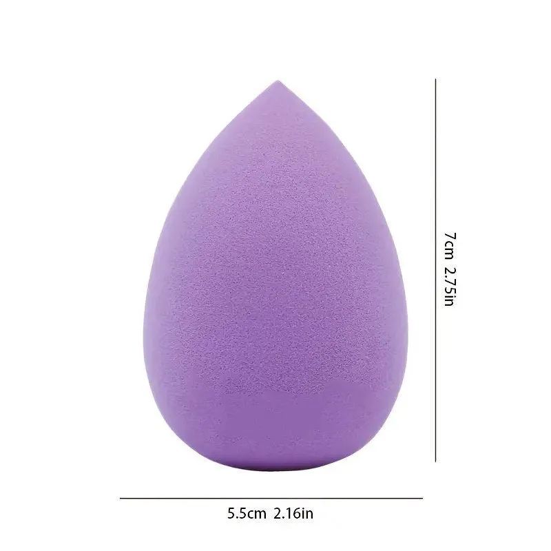 Makeup Sponge Egg Shape Beauty Sponge Dry & Wet Use Makeup Egg Set Blender For Cosmetic Liquid | Cream Powder