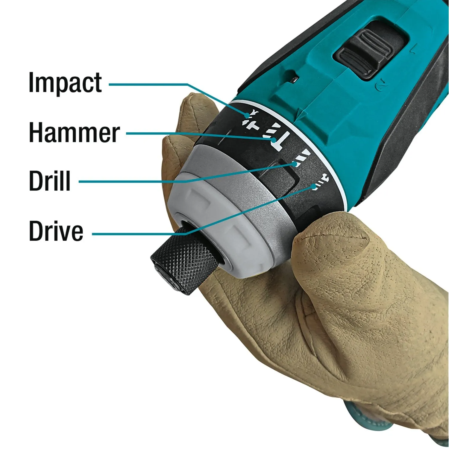 Makita (XPT02Z) 18V LXT® Brushless Hybrid Impact Driver (Tool Only)