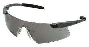 MCR Safety DS1 Black Frame, Gray Lens