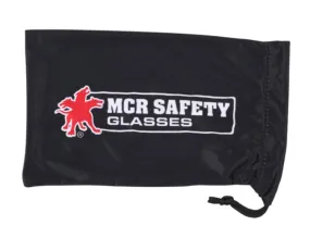 MCR Safety Mirofiber Eyeglass Bag Perfect for Safety Glasses and Prescription Eyewear