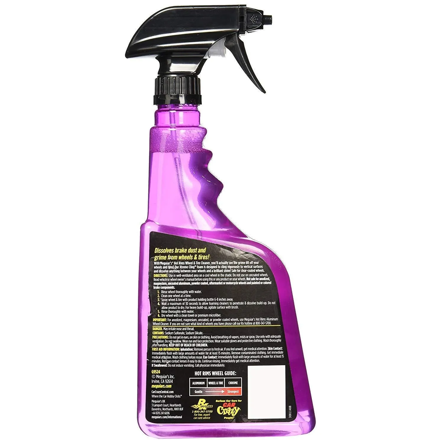 Meguiar's G9524 Hot Rims Wheel Cleaner - 24 oz.