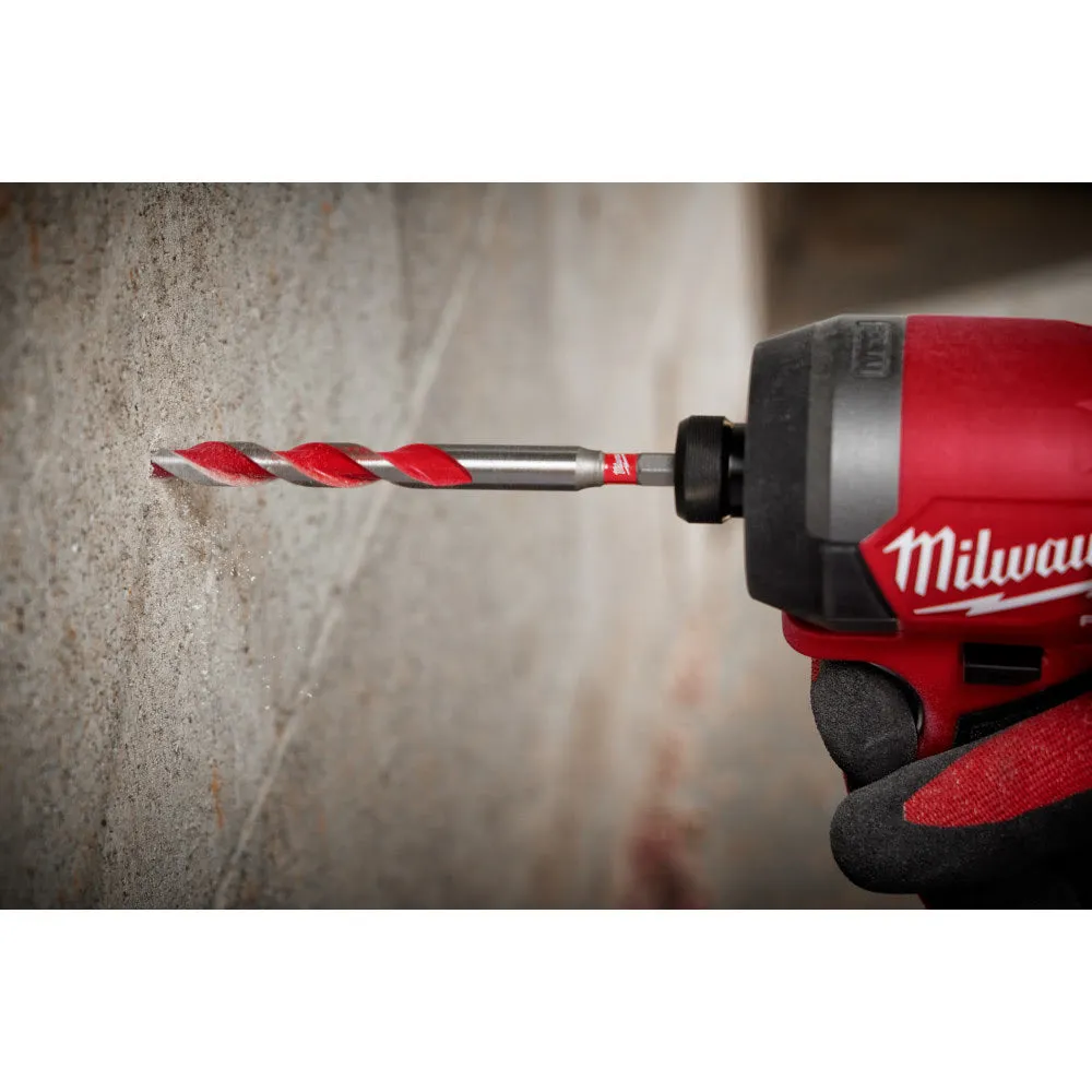 Milwaukee 48-20-9006 3/16" x 4" x 6" SHOCKWAVE™ Carbide Hammer Drill Bit