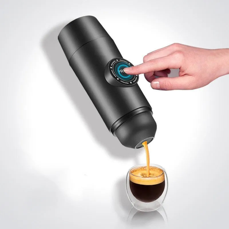 Mini Espresso Coffee Maker Portable Rechargeable  Mech