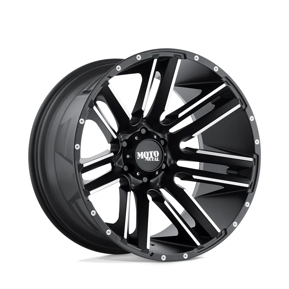 Moto Metal MO978 Razor 20X9 8X170 18mm Satin Black Machined