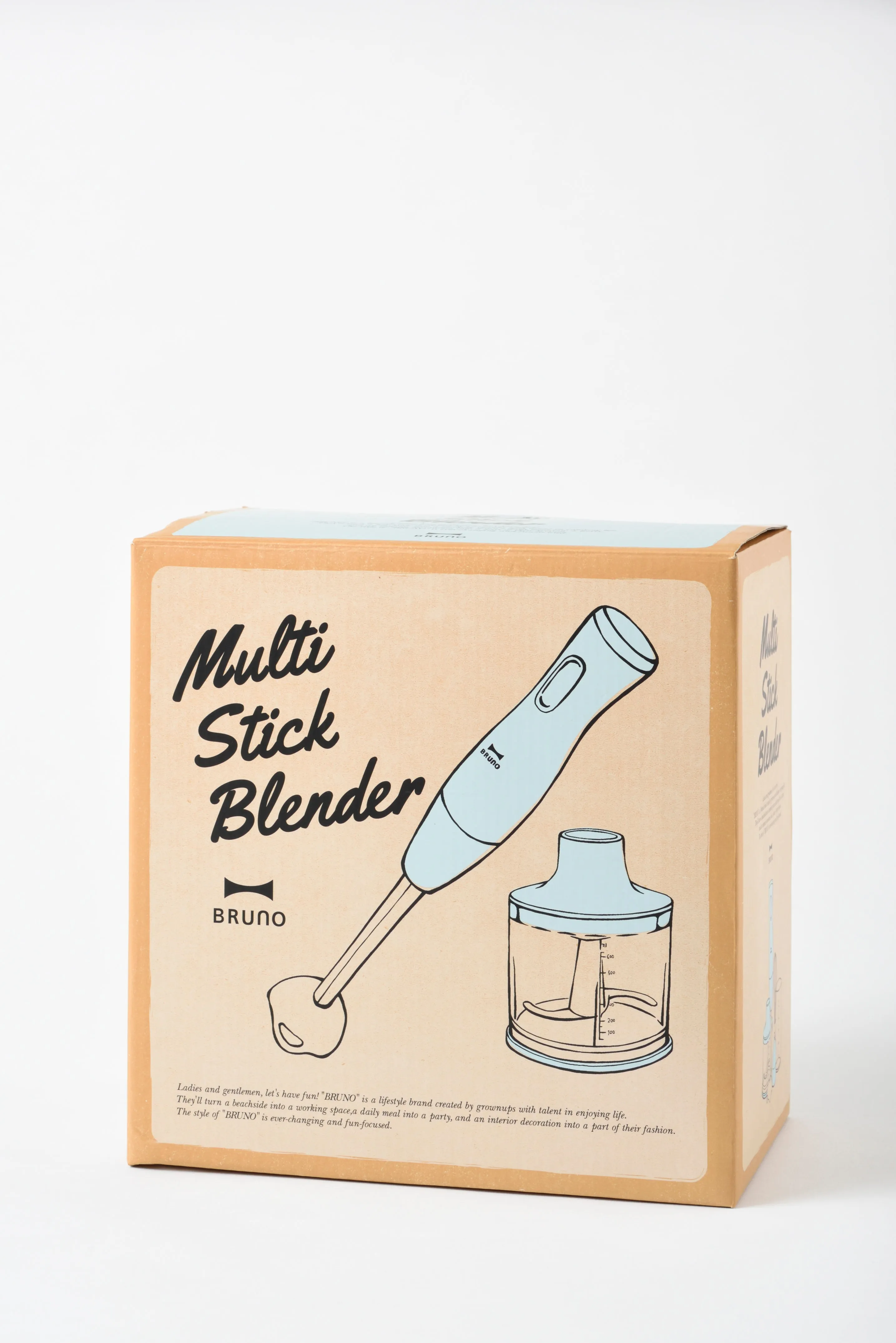 Multi Stick Blender in Blue Gray