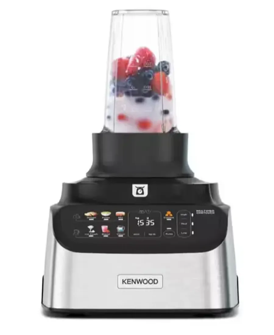 MultiPro OneTouch Food Processor & Blender | Black/Brushed Stainless Steel