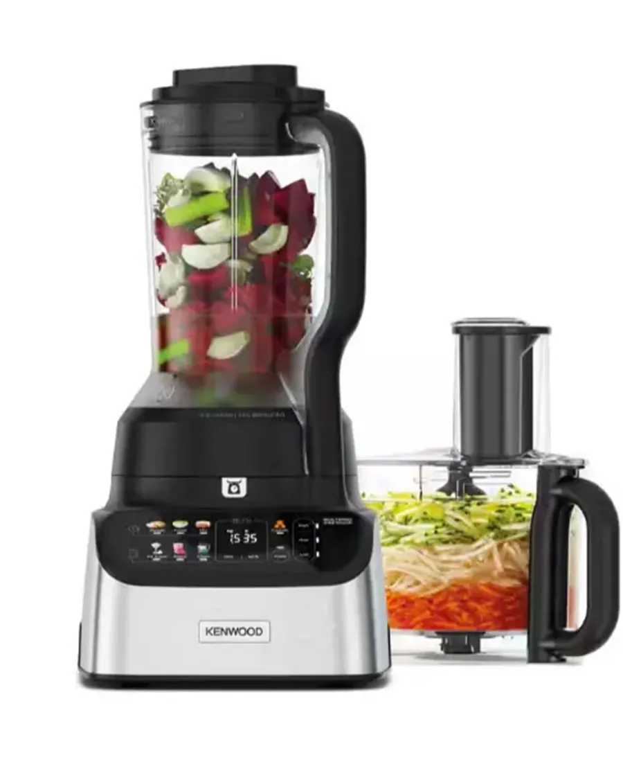 MultiPro OneTouch Food Processor & Blender | Black/Brushed Stainless Steel