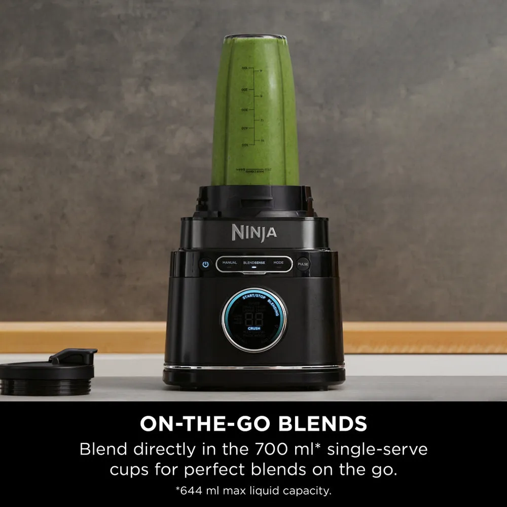 Ninja TB401UK Detect Power Blender and Processor Pro with Blendsense Technology Black