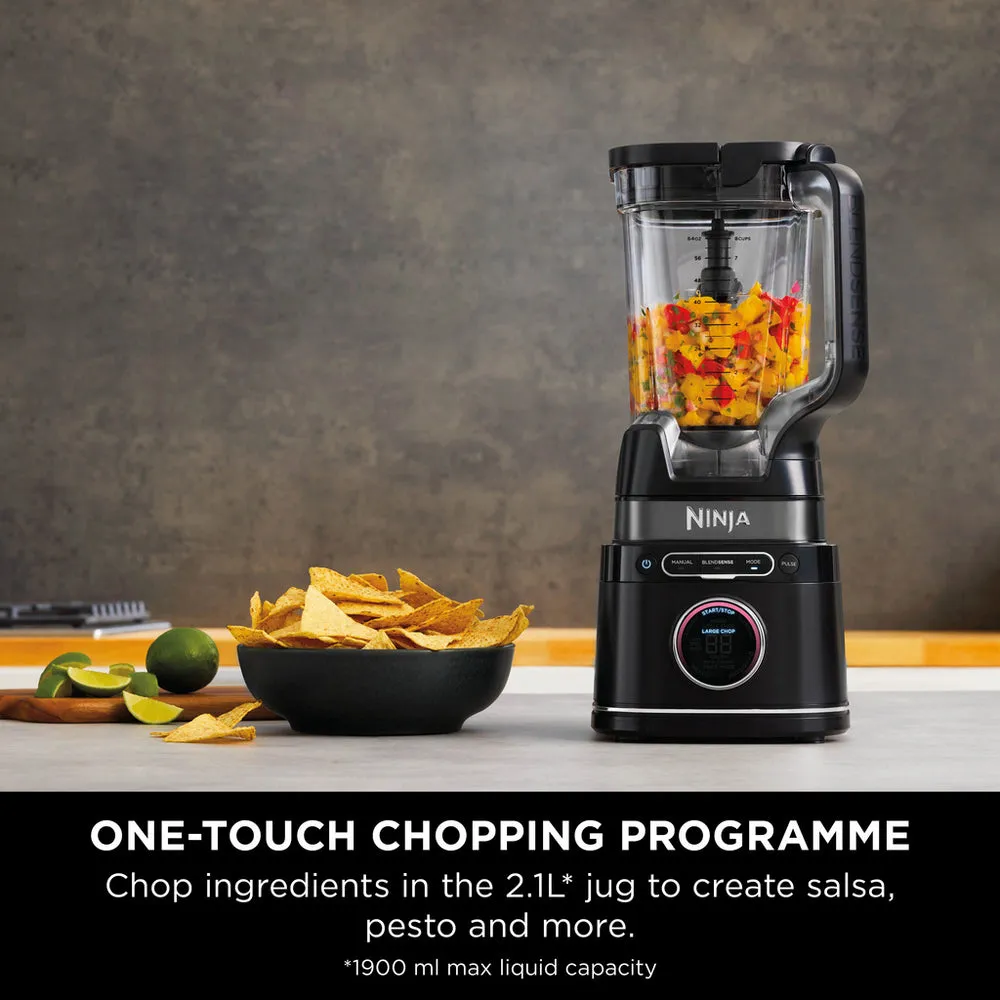 Ninja TB401UK Detect Power Blender and Processor Pro with Blendsense Technology Black