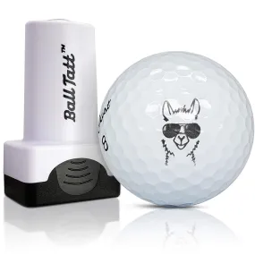 No Probllama Golf Ball Stamp