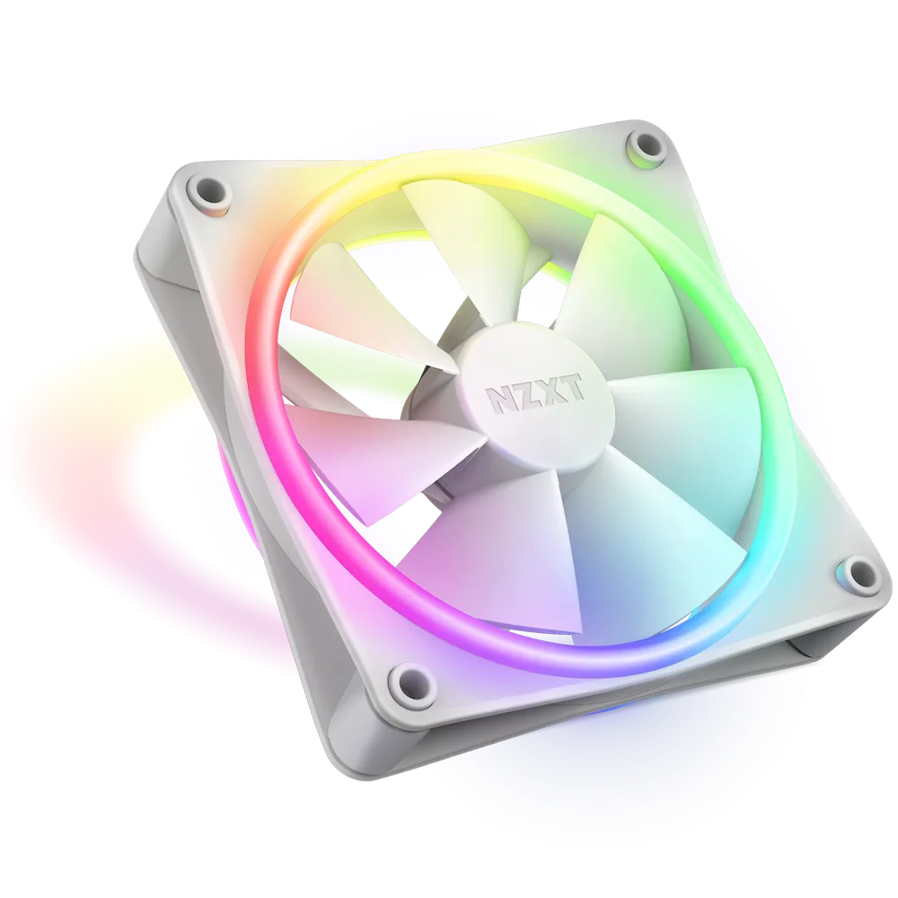 NZXT F120 RGB DUO WHITE 白色 12cm Case Fan RF-D12SF-W1