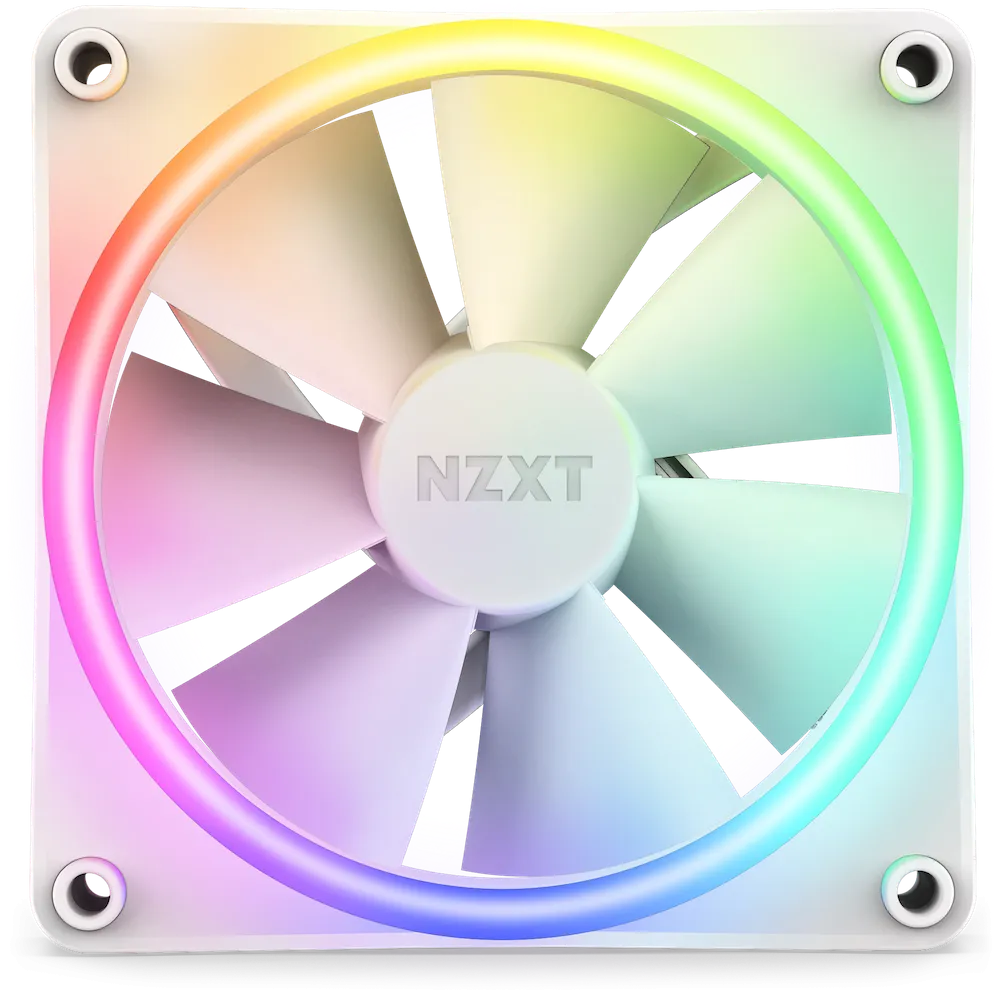 NZXT F120 RGB DUO WHITE 白色 12cm Case Fan RF-D12SF-W1