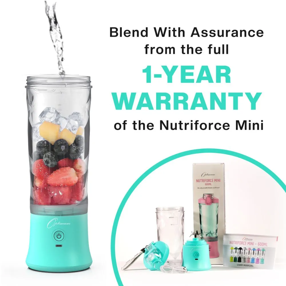 Optimum Nutriforce Mini 600ml - Your Ultimate Portable Blender Solution