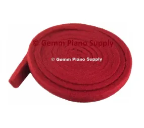 Piano Hammer Butt Felt, Red (Medium)