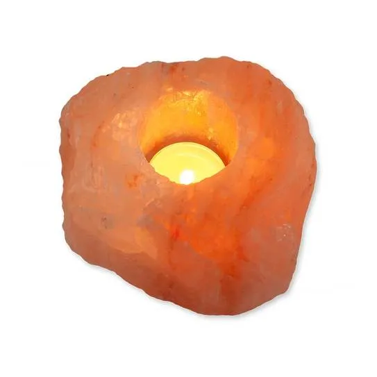 Pink Himalayan Salt Tealight Holder