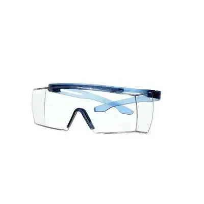 Protective Glasses - 3M™ SecureFit™ 3700 Series OTG Safety Glasses with Scotchgard™ Anti-Fog Coating, SF3701SGAF-BLU