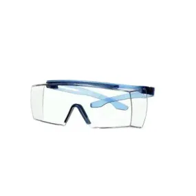 Protective Glasses - 3M™ SecureFit™ 3700 Series OTG Safety Glasses with Scotchgard™ Anti-Fog Coating, SF3701SGAF-BLU