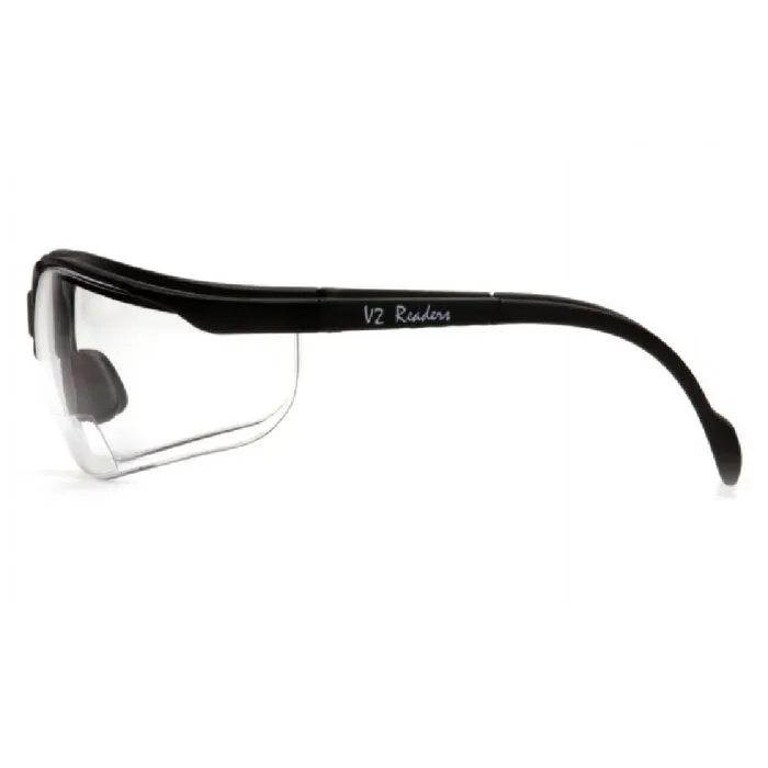 Pyramex SB1810R15 Venture II Readers Glasses, Clear   1.5 Lens, 1 Each