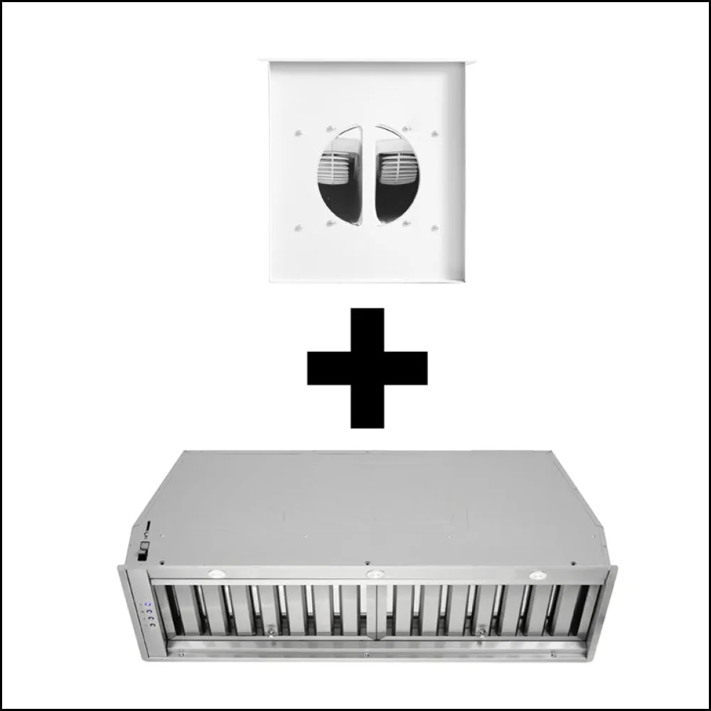 QUIETAIR GQA85UC 85cm Remote Fan Motor Undermount Rangehood - Special Order