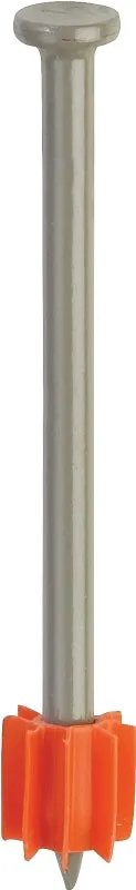 Ramset 1516E Ramguard Pin, 0.145 in Dia Shank, Steel, Zinc :BX100: QUANTITY: 1