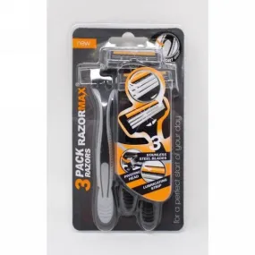 RAZOR MAX 3PACK RAZORS