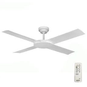 Revolution 2 Ceiling Fan with Remote by Hunter Pacific – White 52″