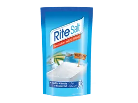 RITE SALT LOW SODIUM 500G POUCH