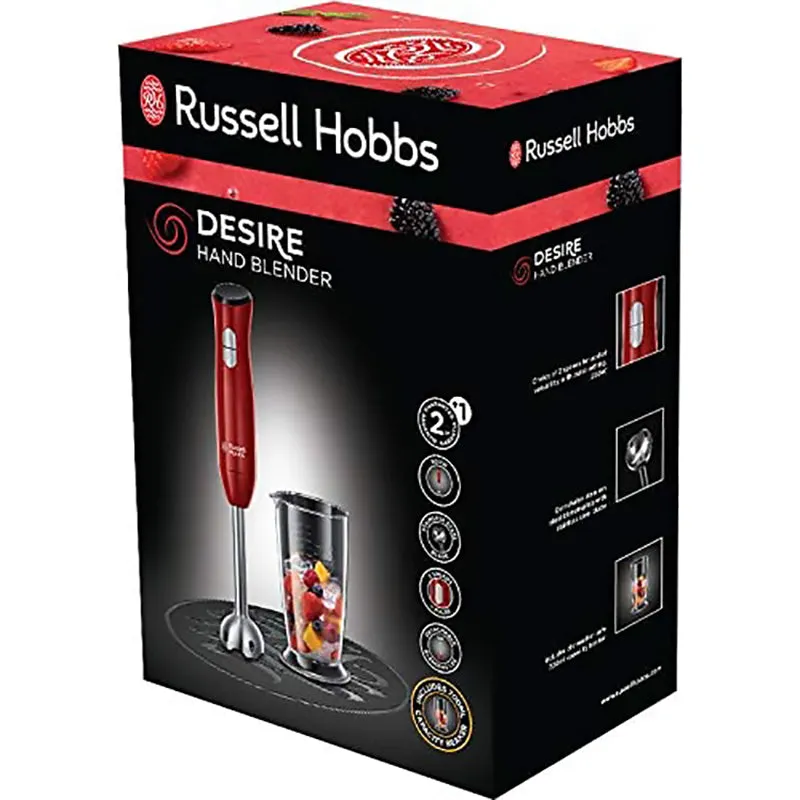 Russell Hobbs, Hand Blender Desire, Red