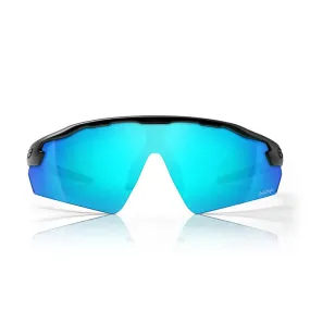 Safestyle Phantoms Matte Black Frame Reflectors Blue Lens (PHMBBT100)