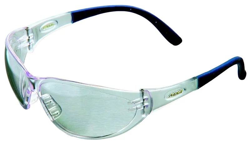 Safety Works 10041748 Contoured Safety Glasses, Anti-Fog, Anti-Scratch Lens, Rimless Frame :PK 1: QUANTITY: 1