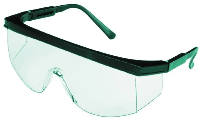 Safety Works 817695 Unilens Safety Glasses, Anti-Fog Lens, Rimless, Wraparound Frame, Teal Frame :CD 1: QUANTITY: 1